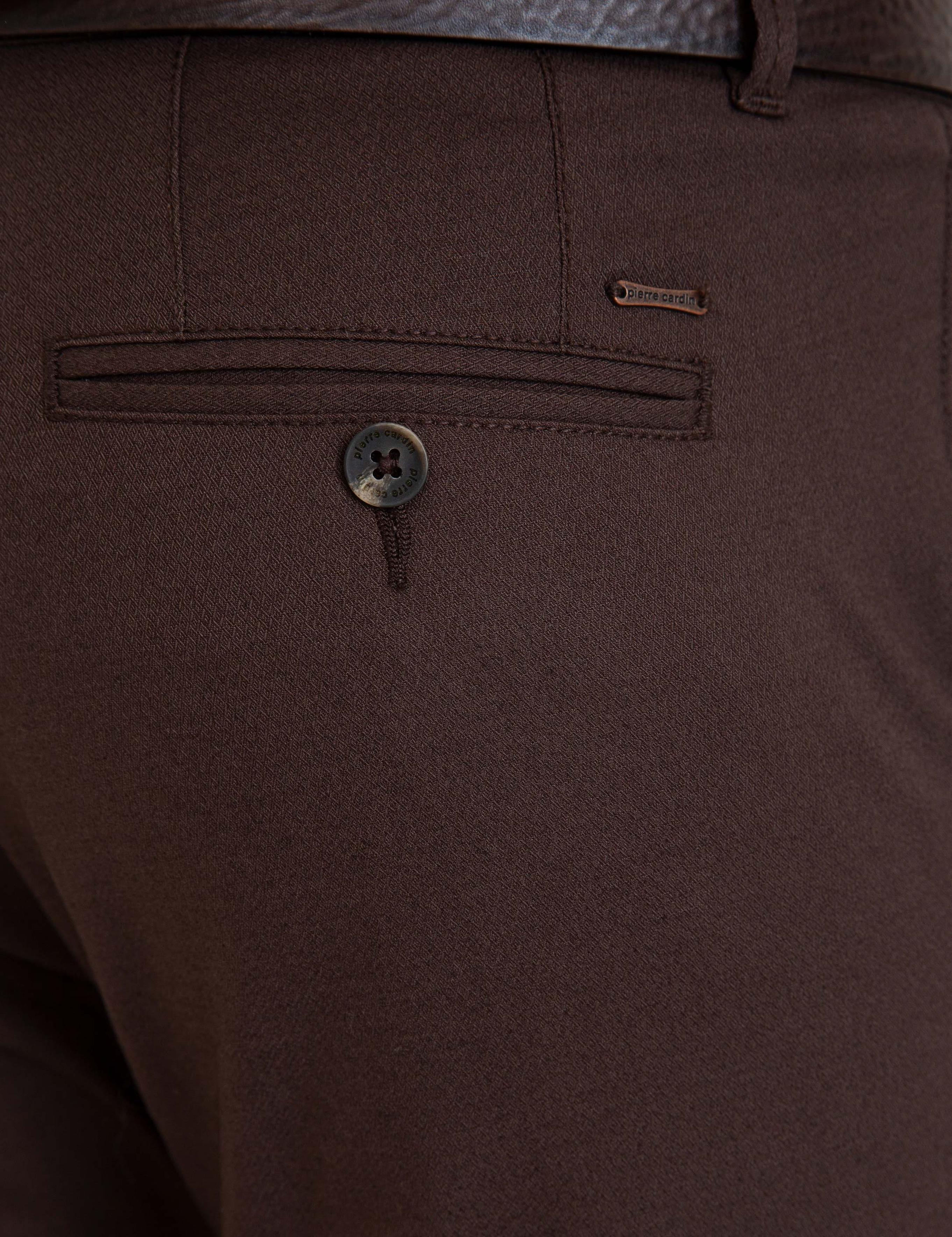 Kahverengi Slim Fit Kanvas Pantolon