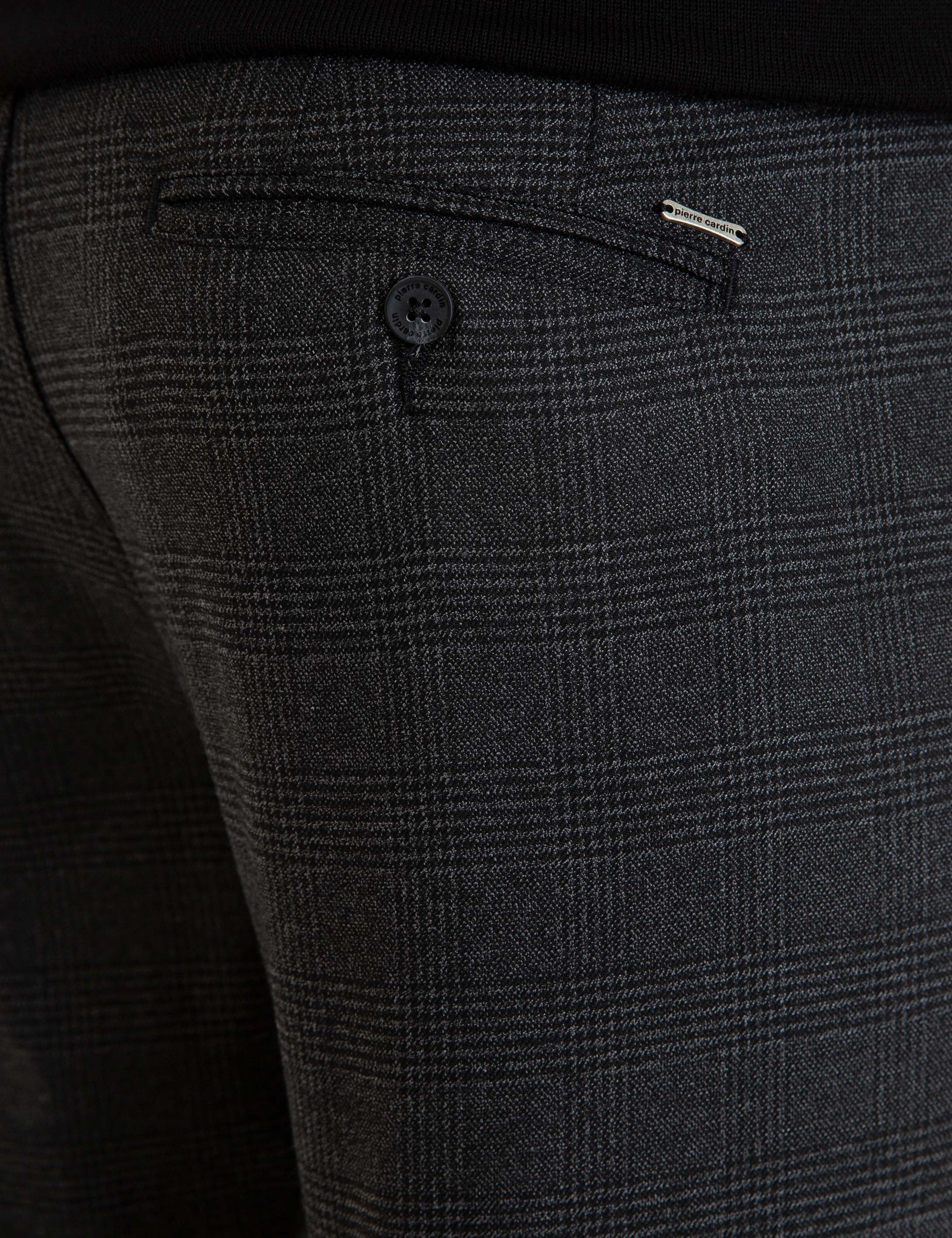 Gri Carrot Fit Kanvas Pantolon - Image 4