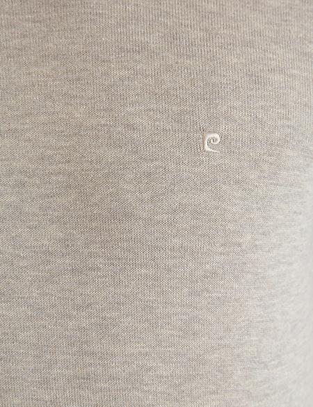 Kum Melanj Slim Fit Bisiklet Yaka Basic Triko Kazak - 50229215126