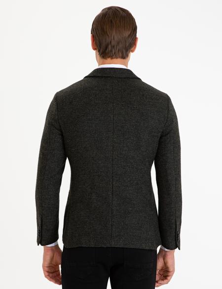 Haki Ex. Slim Fit Ceket - 50216641043
