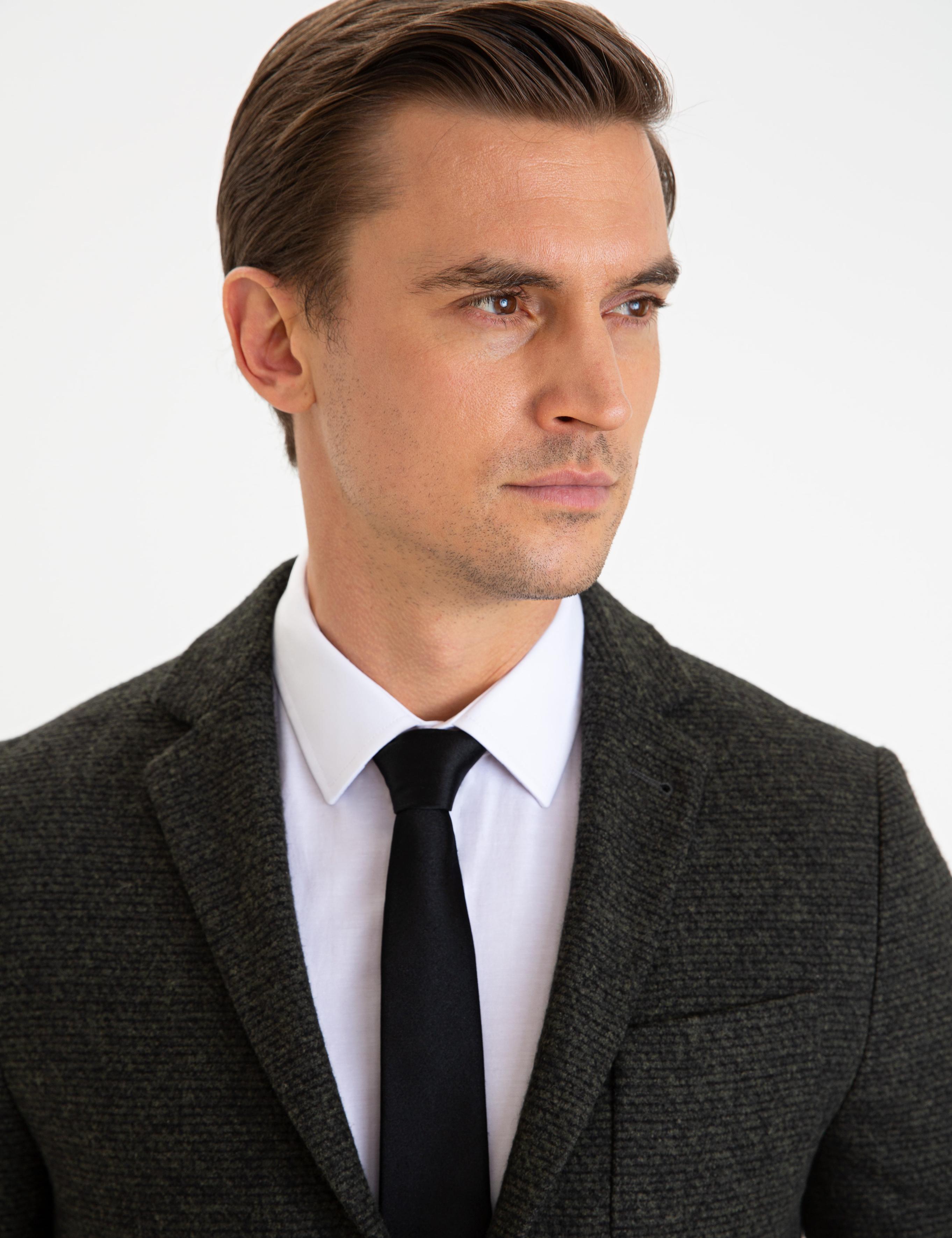 Haki Ex. Slim Fit Ceket