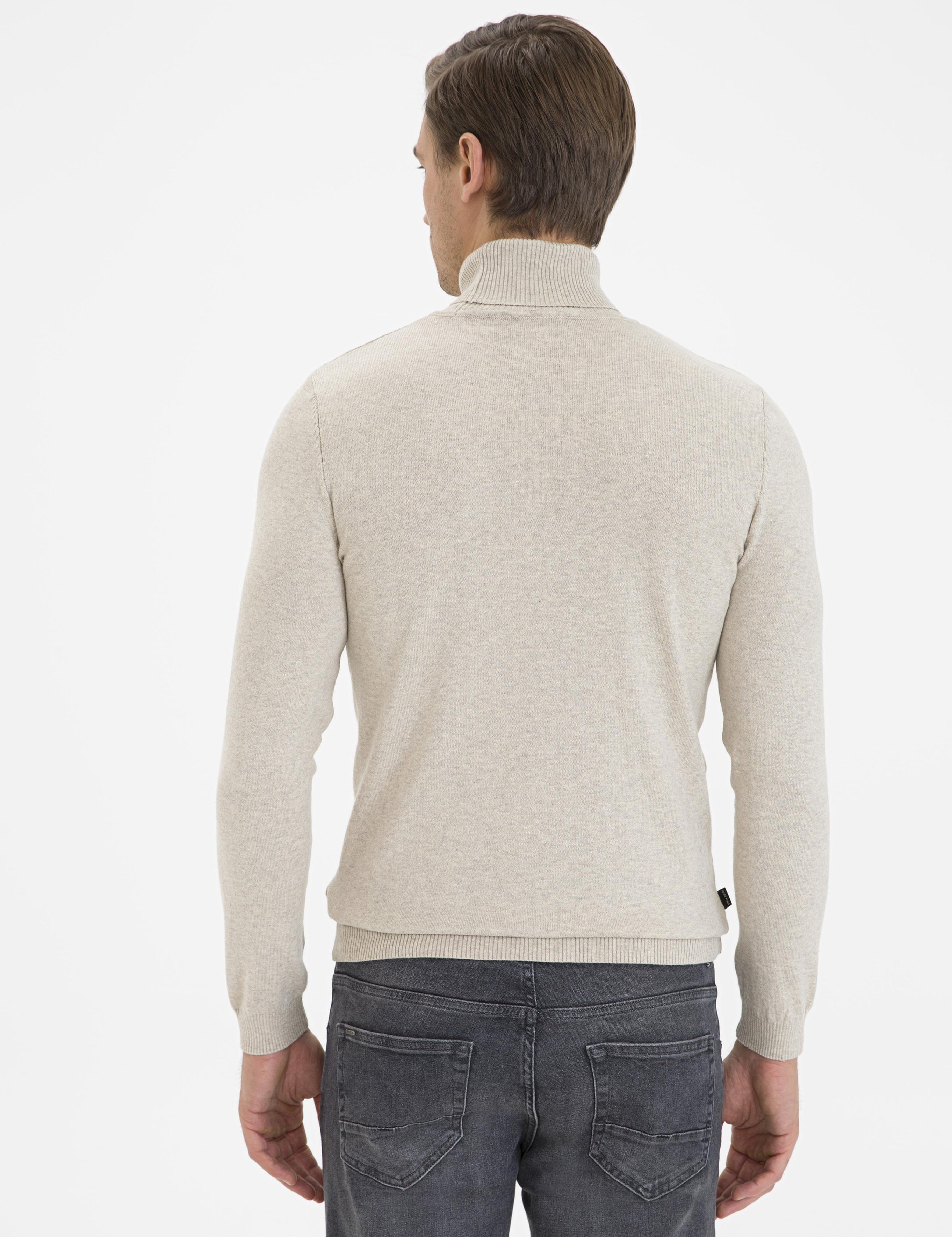 Kum Melanj Slim Fit Triko Kazak