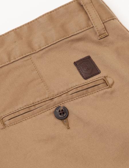 Kahverengi Slim Fit Chino Pantolon - 50170544030
