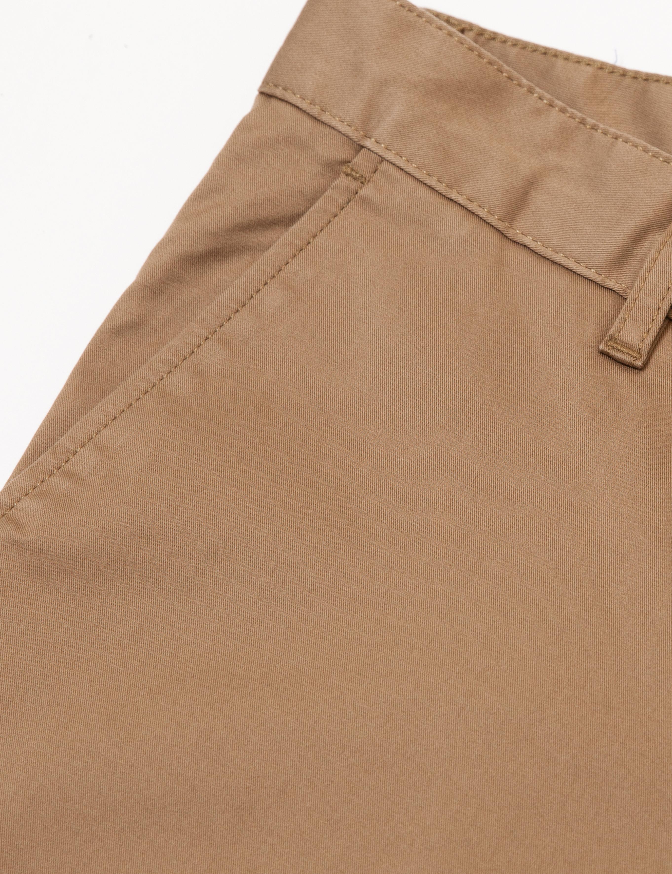 Kahverengi Slim Fit Chino Pantolon