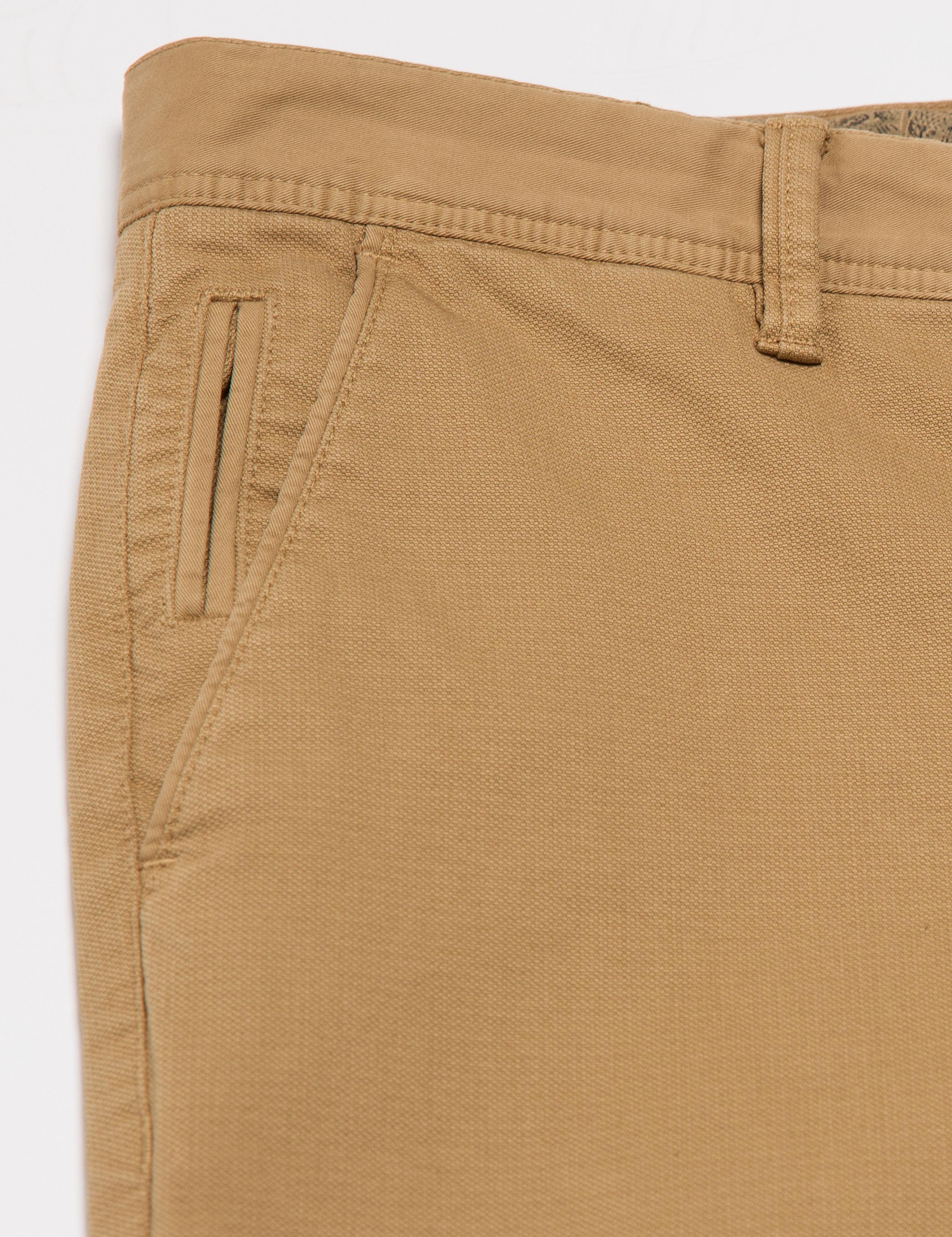 Camel Slim Fit Chino Pantolon