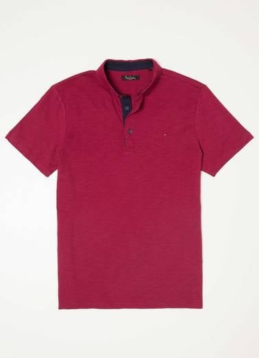 Fuşya Slim Fit Tişört