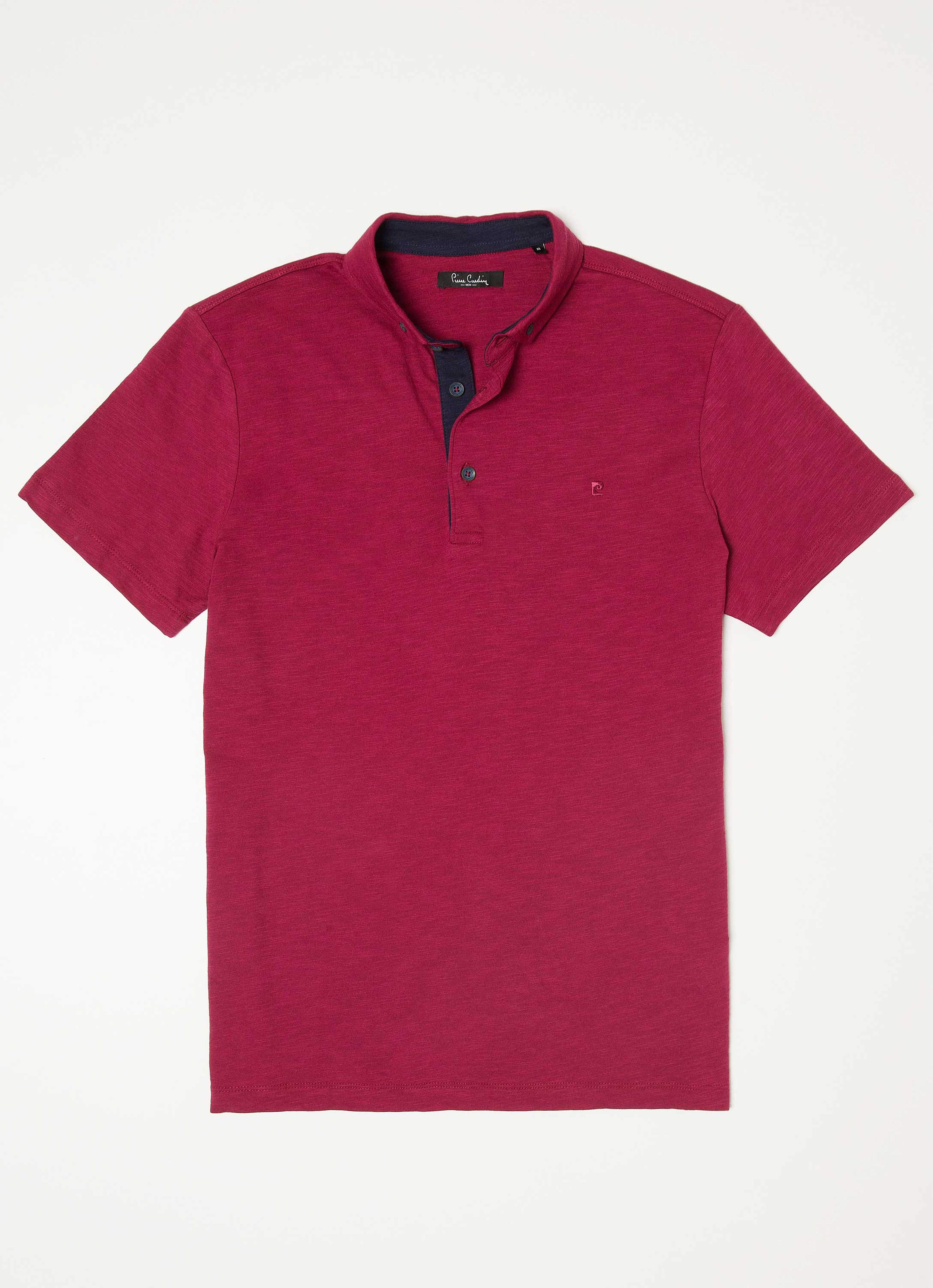 Fuşya Slim Fit Tişört - Image 3
