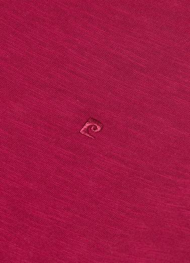 Fuşya Slim Fit Tişört
