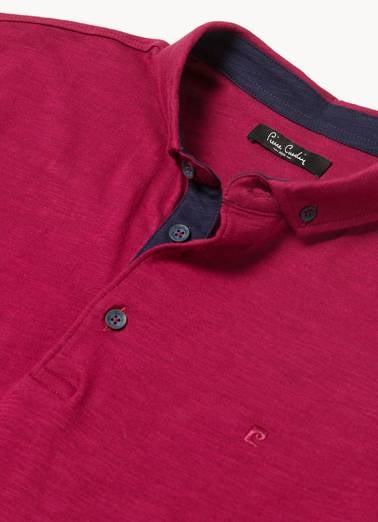 Fuşya Slim Fit Tişört