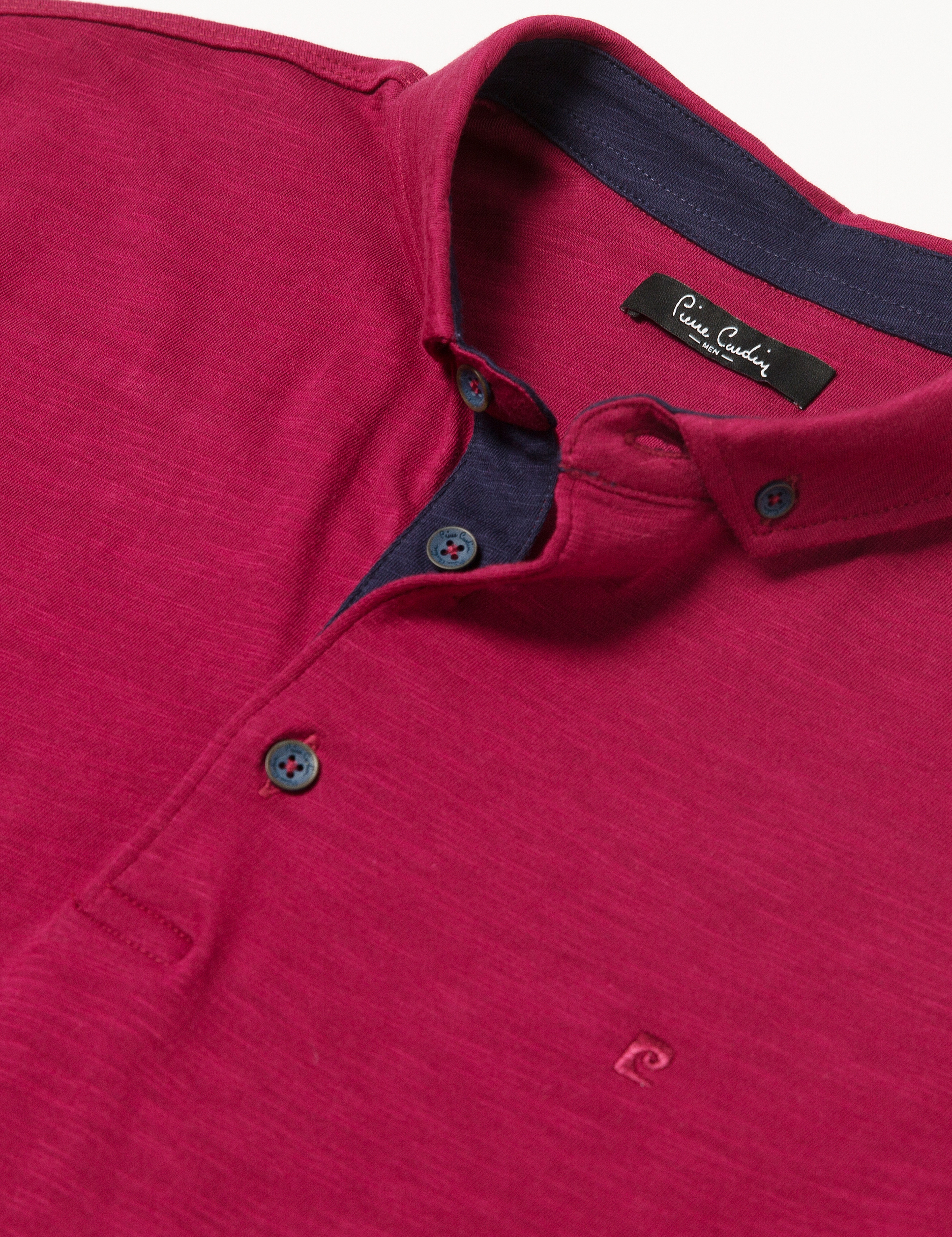 Fuşya Slim Fit Tişört