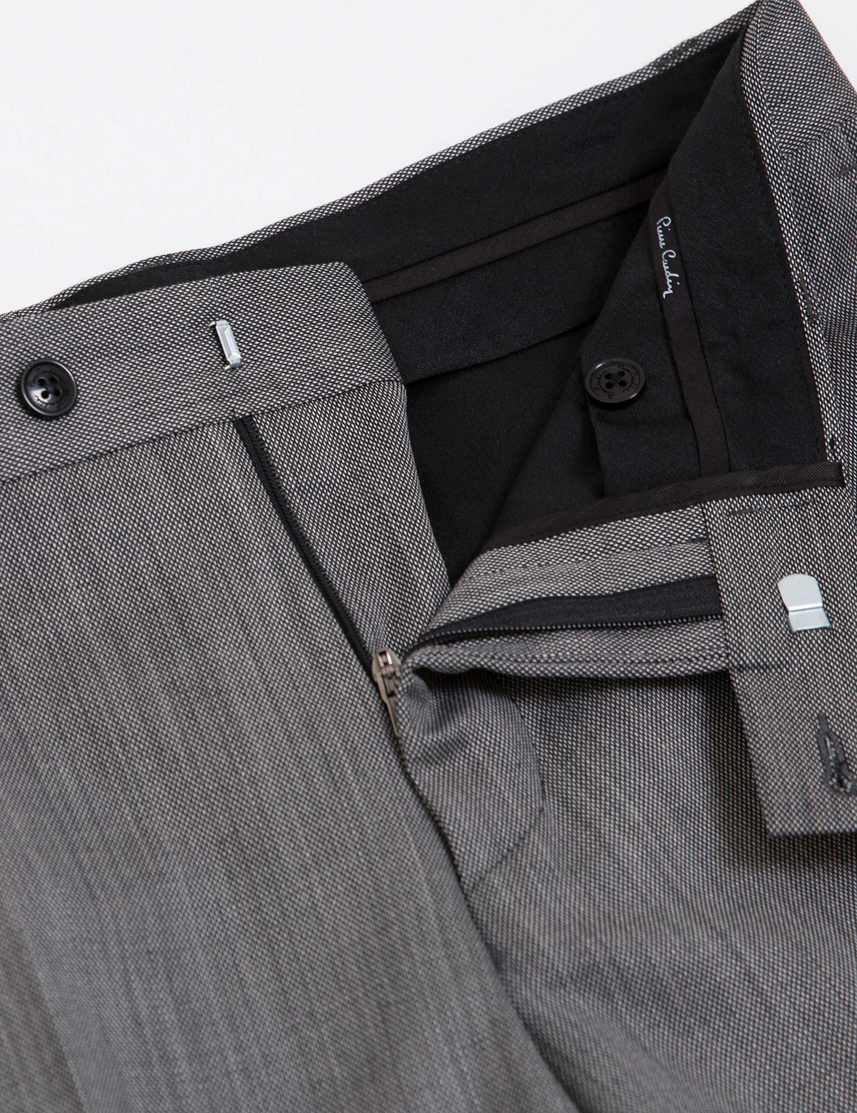 Gri Slim Fit Klasik Pantolon