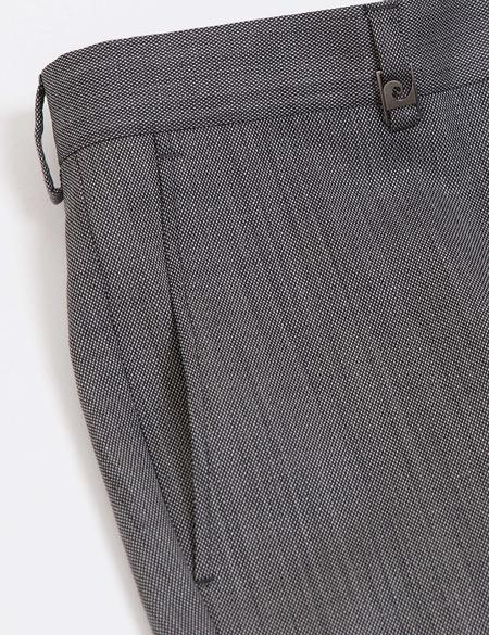Gri Slim Fit Klasik Pantolon - 50191535002