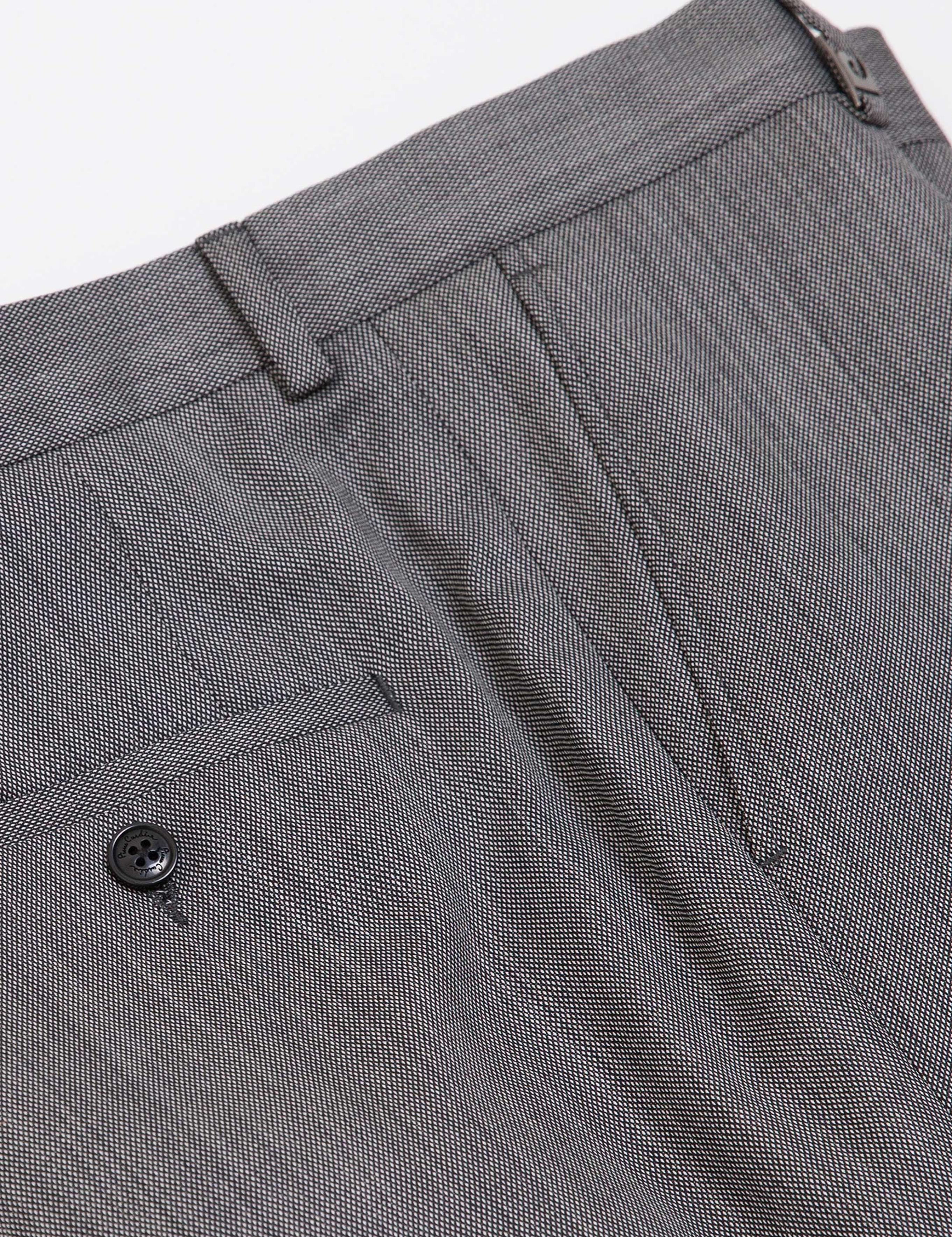 Gri Slim Fit Klasik Pantolon