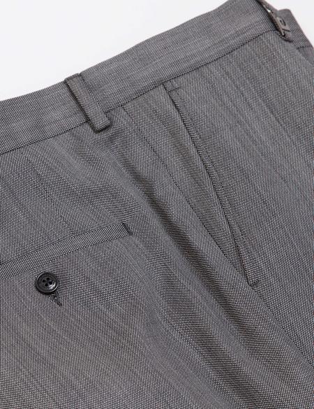 Gri Slim Fit Klasik Pantolon - 50191535002