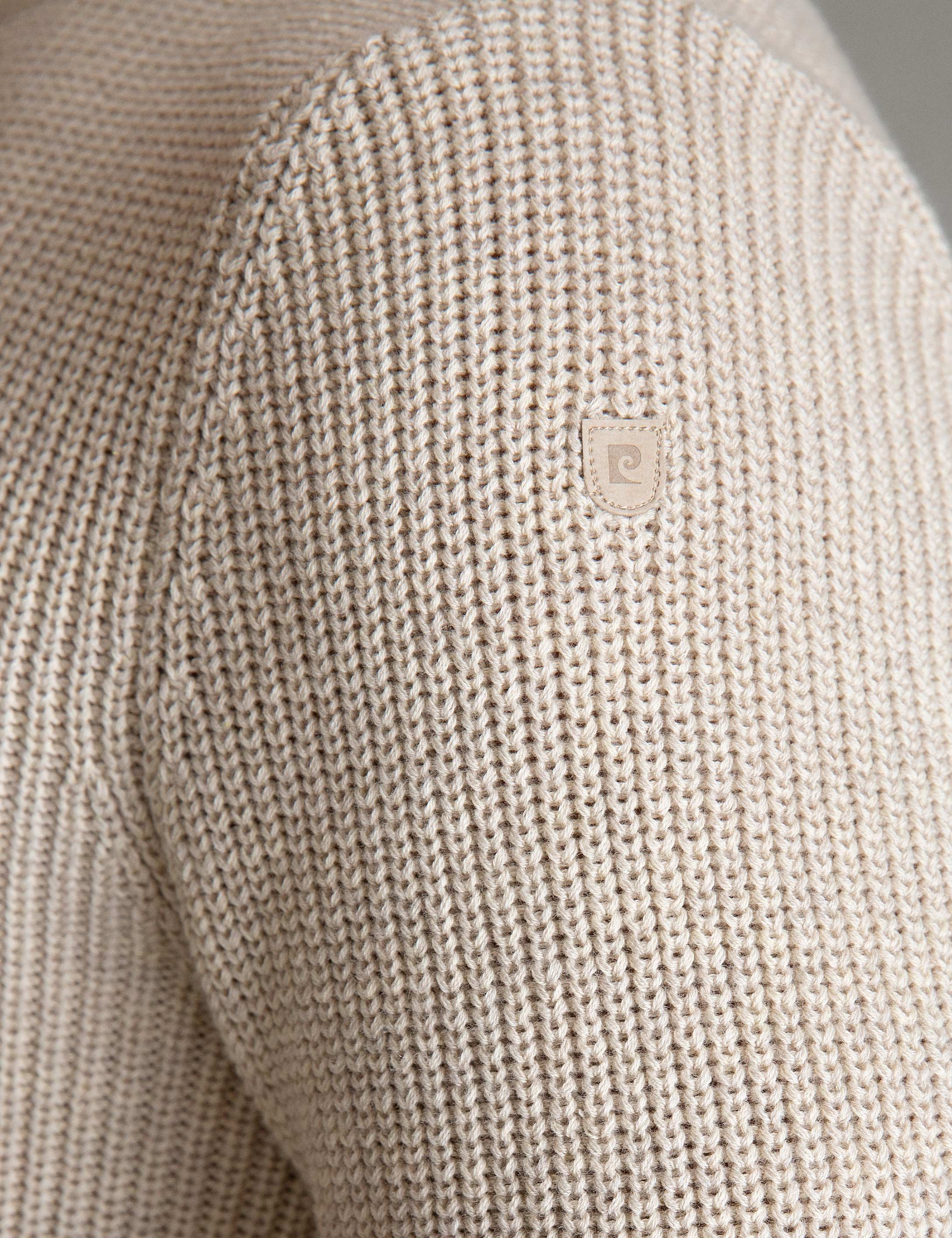 Bej Slim Fit Kazak - Image 5