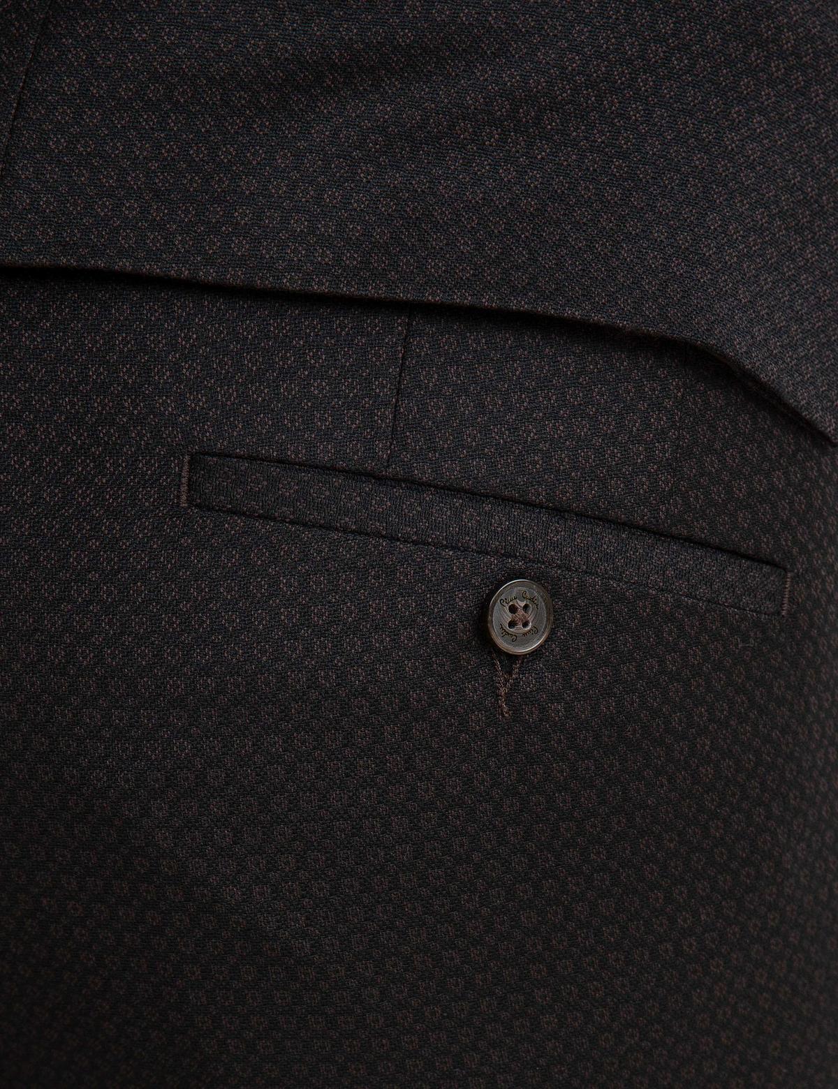 Kahverengi Slim Fit Takım Elbise - 50194022038