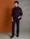 Bordo Slim Fit Ceket