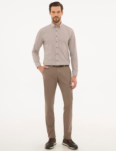 Vizon Slim Fit Kanvas Pantolon - 50200826102