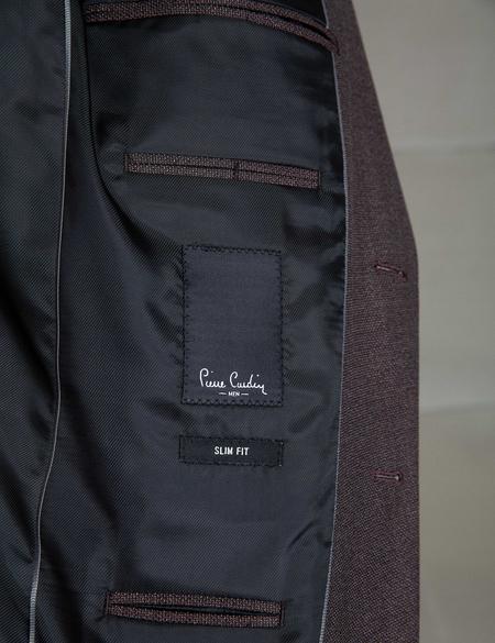 Bordo Slim Fit Takım Elbise - 50201561071