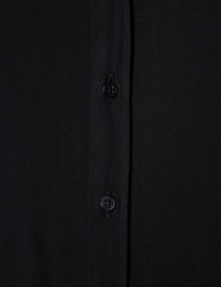 Siyah Slim Fit Uzun Kollu Basic Gömlek - 50204593012