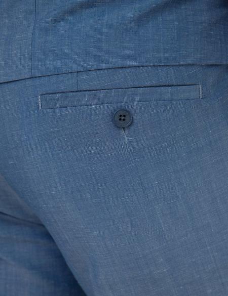 Koyu Mavi Slim Fit Takım Elbise - 50208813011