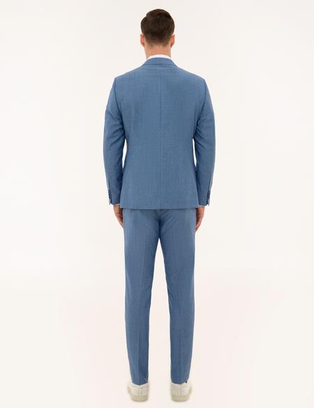 Koyu Mavi Slim Fit Takım Elbise - 50208813011