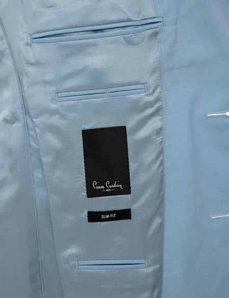 Açık Mavi Slim Fit Takım Elbise - 50208813041