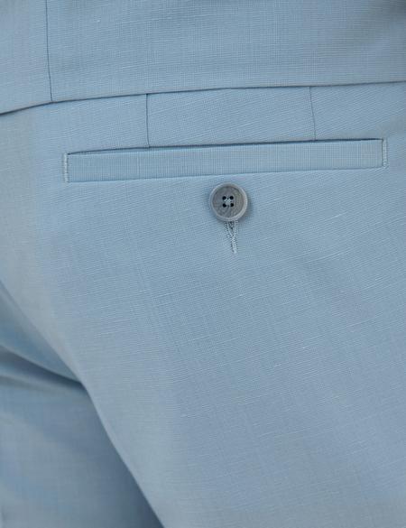 Açık Mavi Slim Fit Takım Elbise - 50208813041