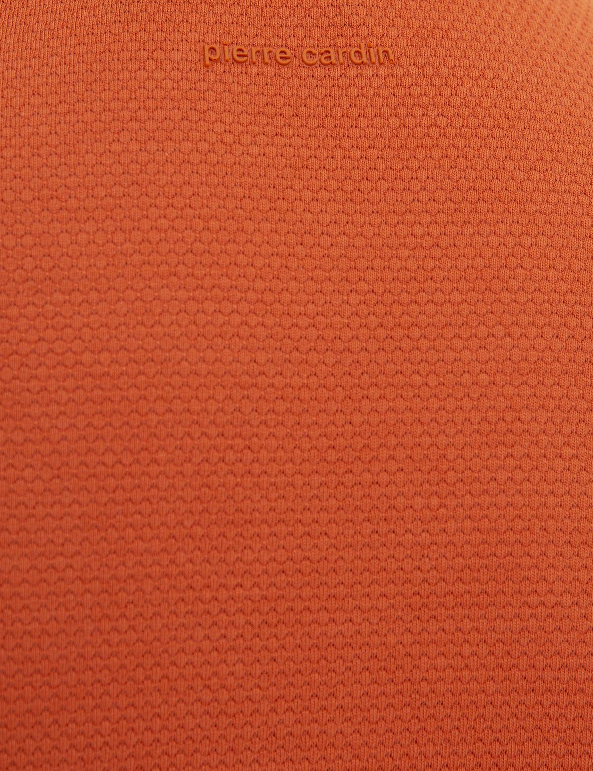 Kırmızı Slim Fit Bisiklet Yaka Tişört - 50218553037