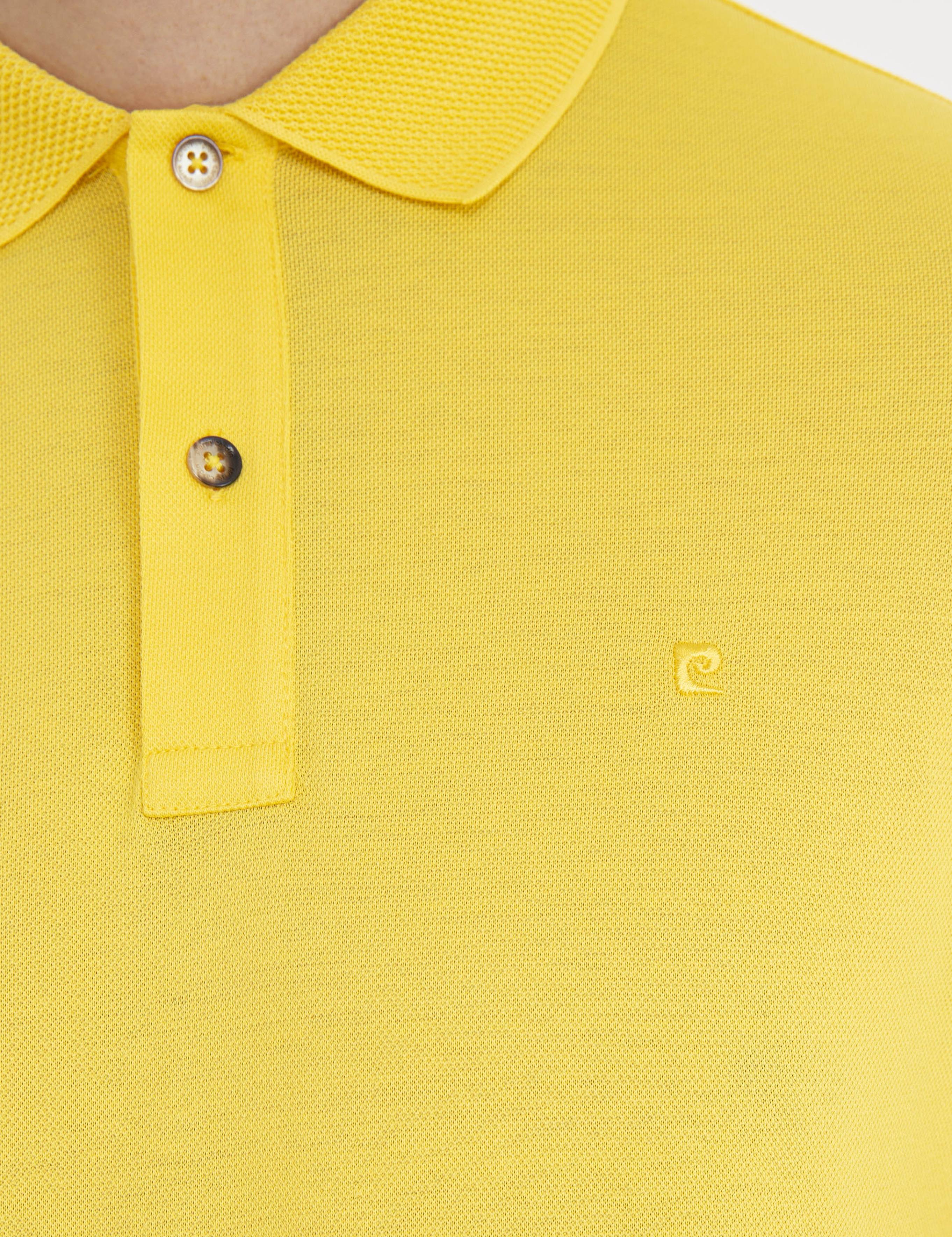 Sarı Slim Fit Basic Tişört