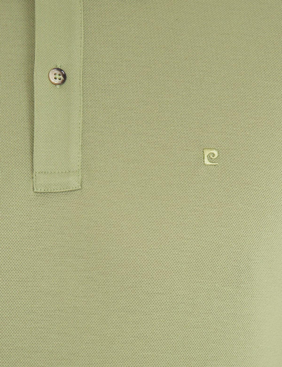 Açık Yeşil Slim Fit Basic Tişört - 50232388198