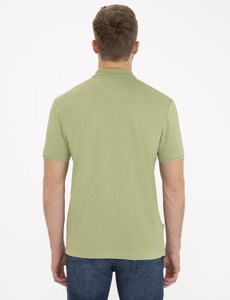 Açık Yeşil Slim Fit Basic Tişört - 50232388198