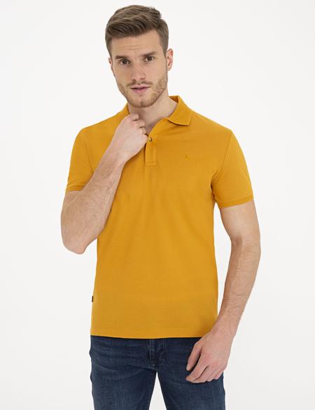 Safran Slim Fit Basic Polo Yaka T-Shirt - 50232388046