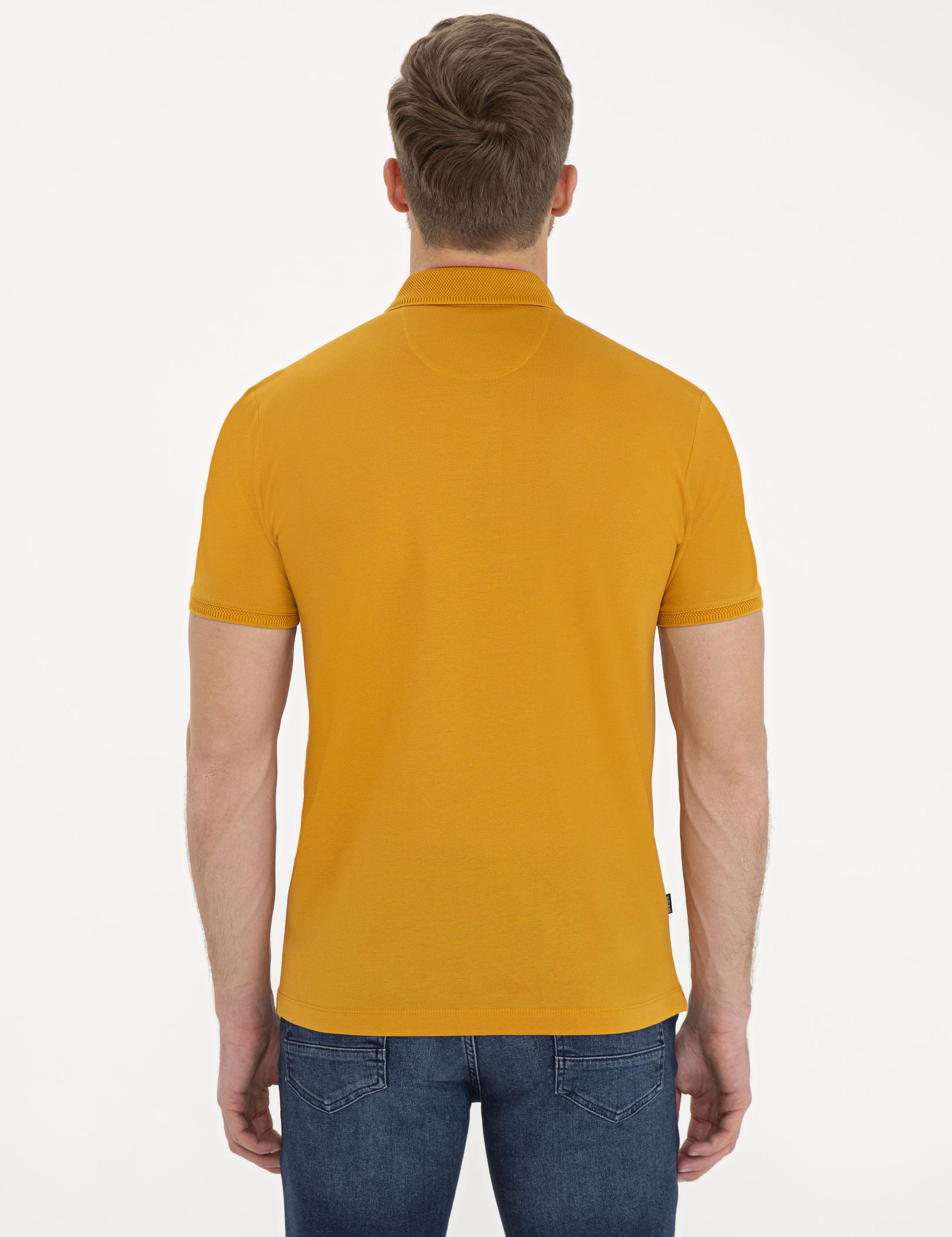 Safran Slim Fit Basic Polo Yaka T-Shirt