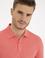 Pembe Slim Fit Basic Polo Yaka T-Shirt