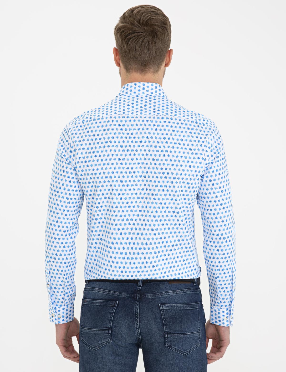 Saks Slim Fit Uzun Kollu Gömlek - 50232974011