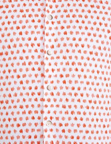 Pembe Slim Fit Uzun Kollu Gömlek