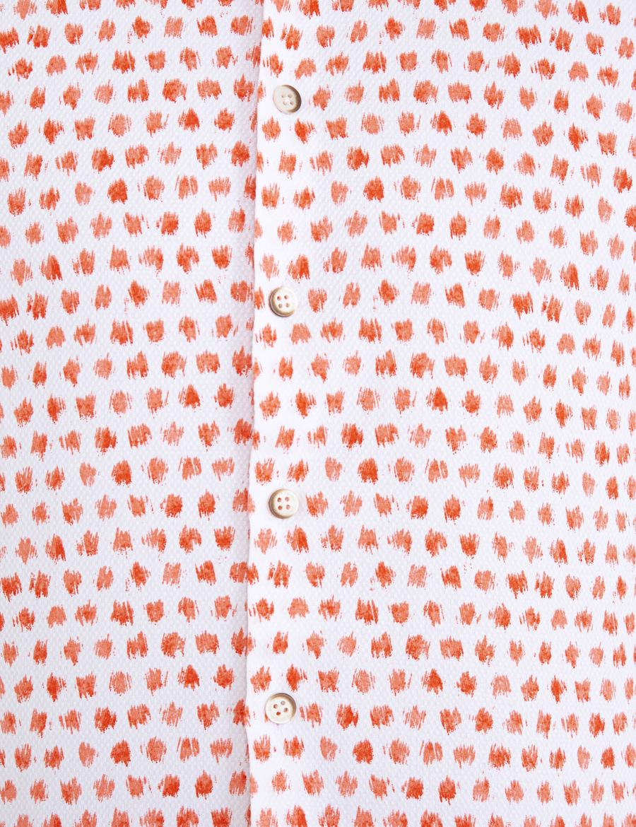 Pembe Slim Fit Uzun Kollu Gömlek