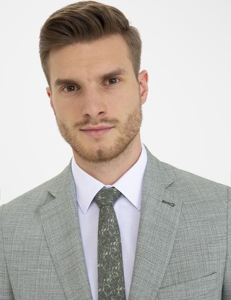 Açık Haki Ex. Slim Fit Ceket - 50233721137