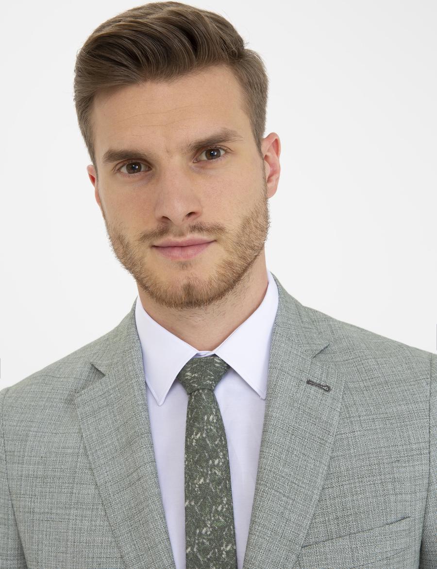 Açık Haki Ex. Slim Fit Ceket