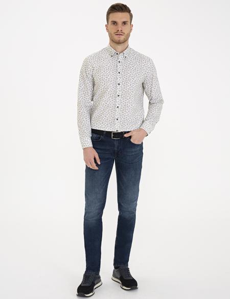 Haki Regular Fit Uzun Kollu Gömlek - 50233052020