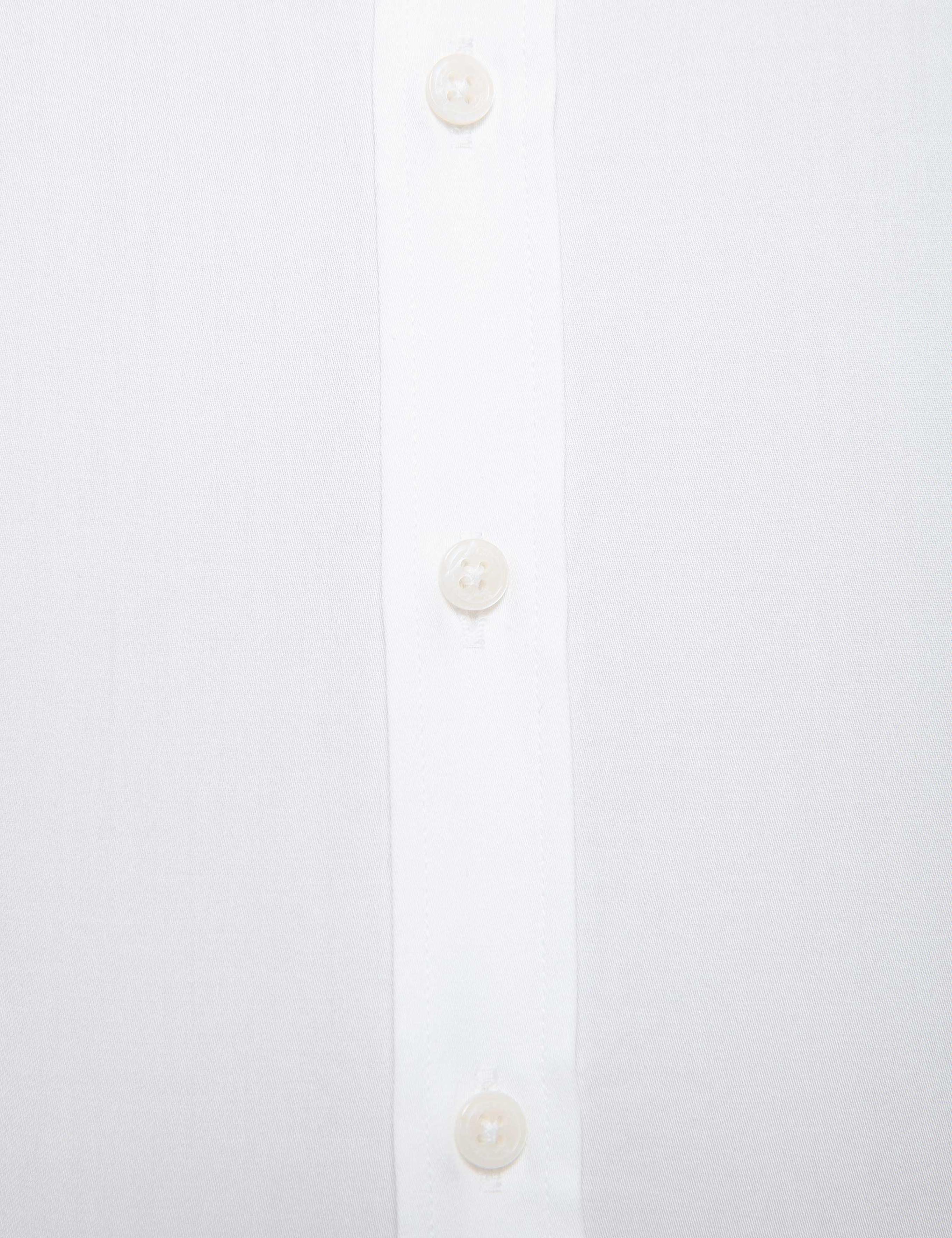 Beyaz Slim Fit Basic Gömlek