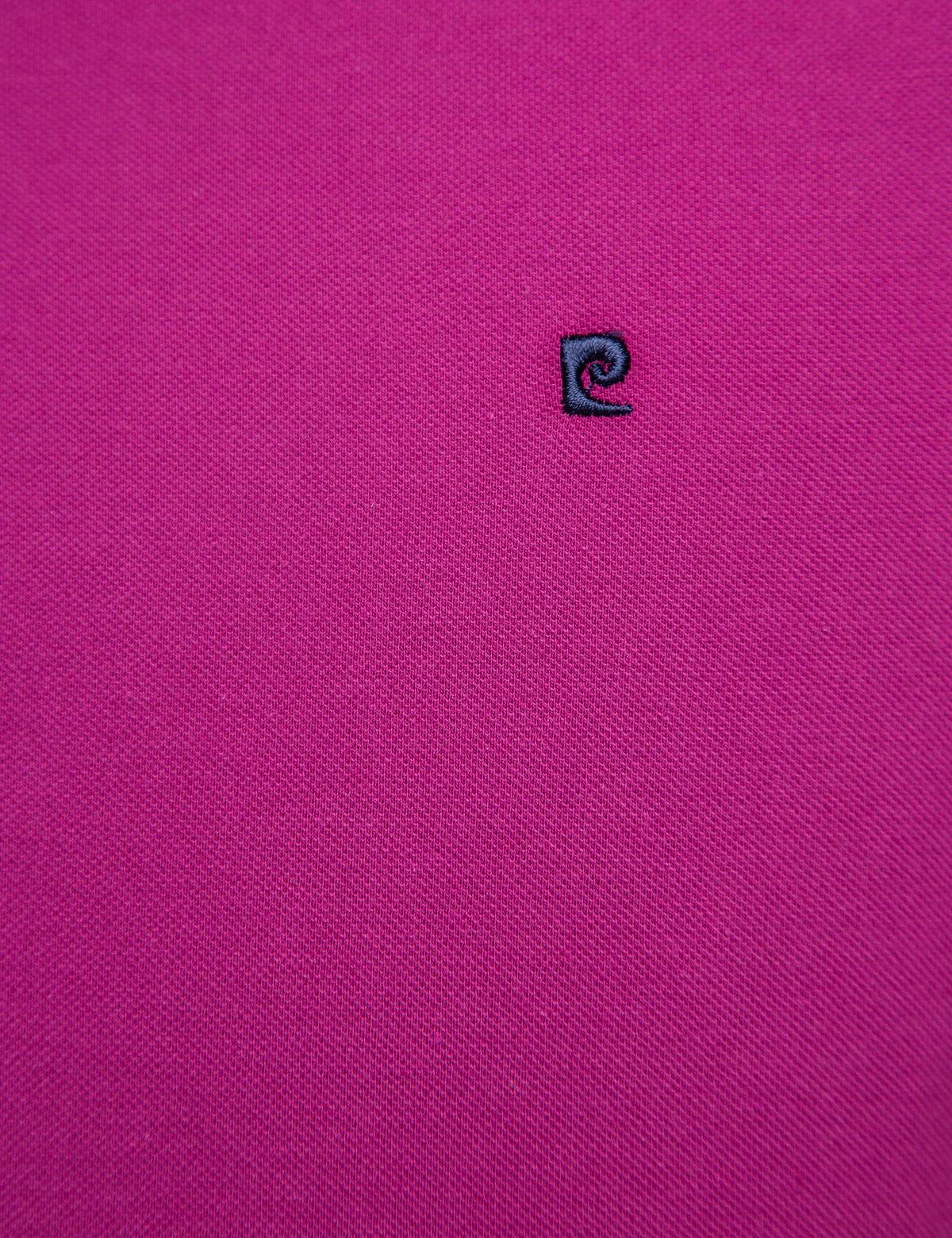 Fuşya Slim Fit Polo Yaka T-Shirt - 50197145037