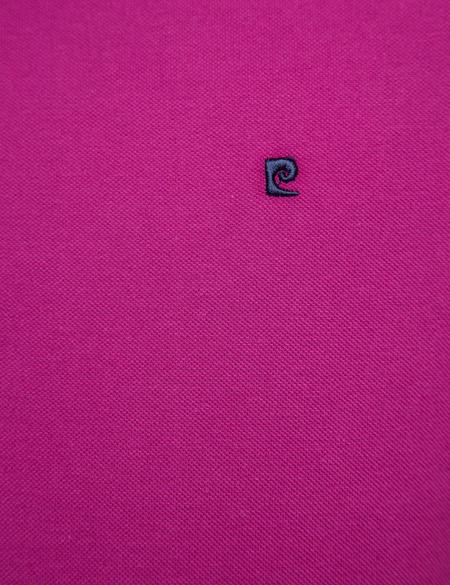 Fuşya Slim Fit Polo Yaka T-Shirt - 50197145037