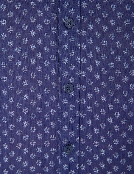 Lacivert Regular Fit Uzun Kollu Gömlek - 50200507034