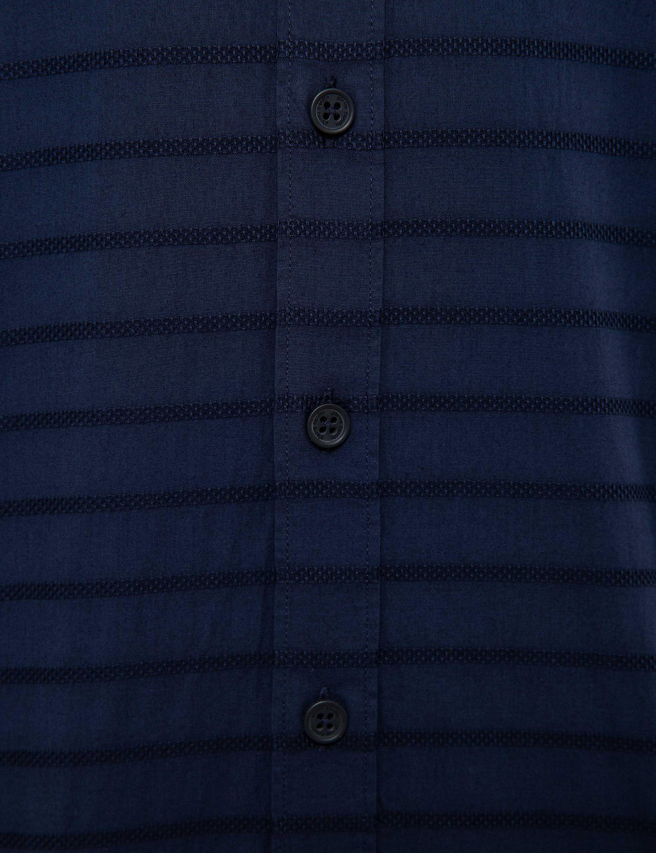 Lacivert Slim Fit Gömlek