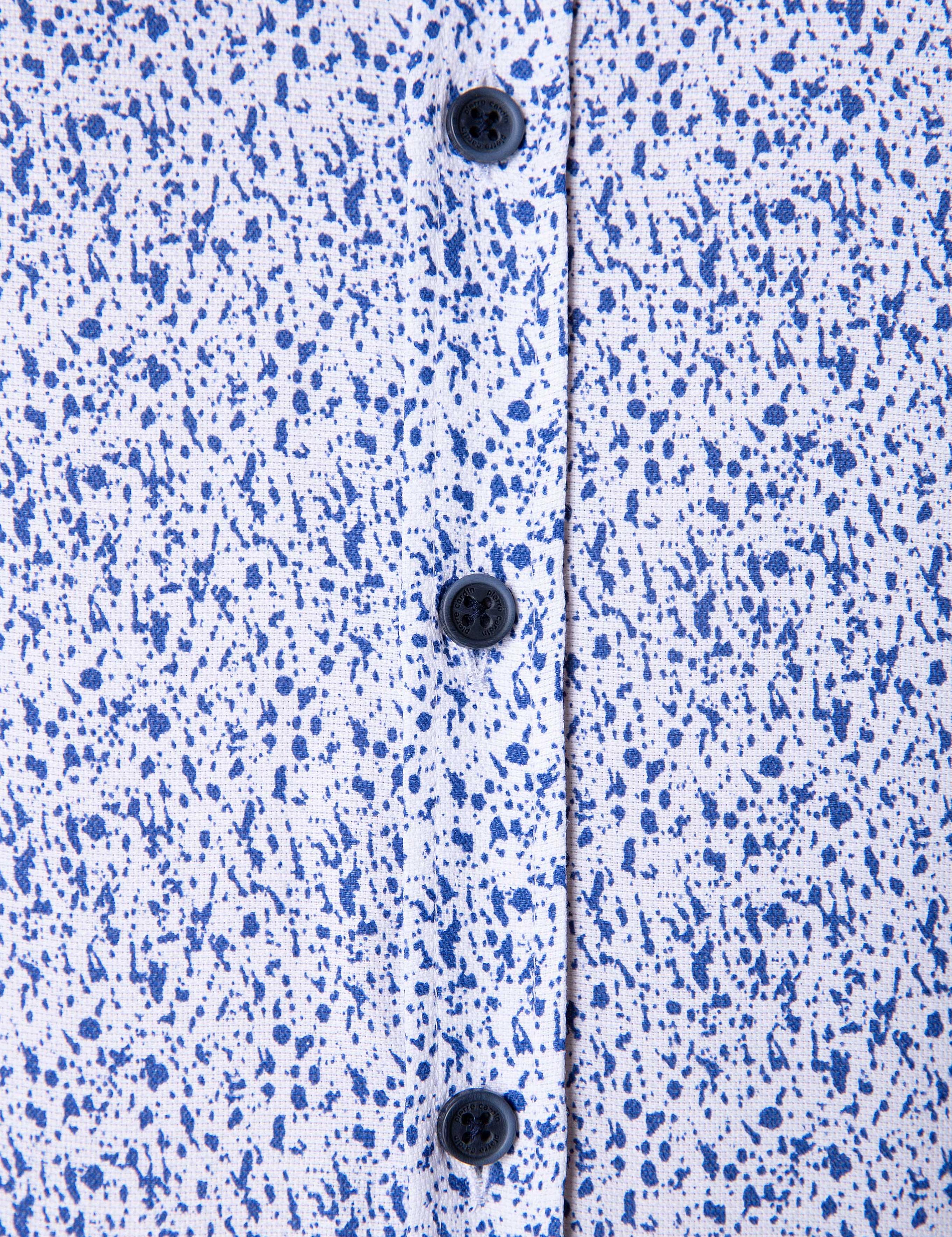 Petrol Slim Fit Uzun Kollu Gömlek