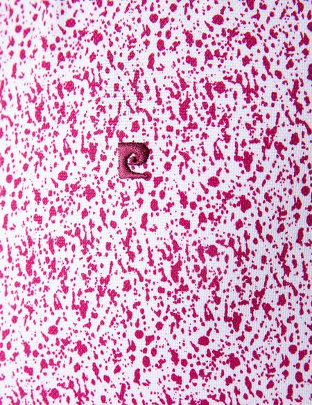 Bordo Slim Fit Uzun Kollu Gömlek - 50202847012