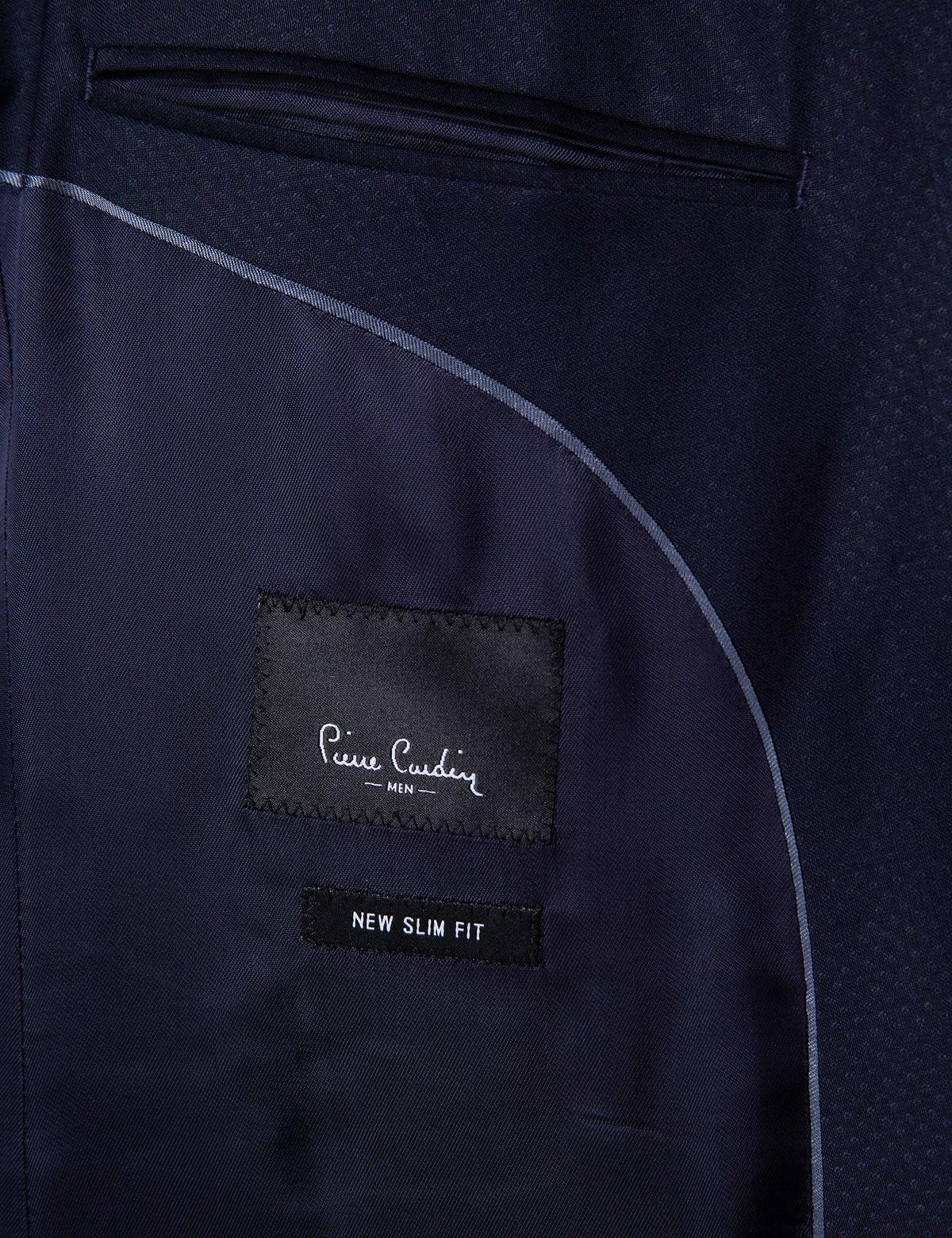 Lacivert Ekstra Slim Fit Yelekli Takım Elbise - 50205404053