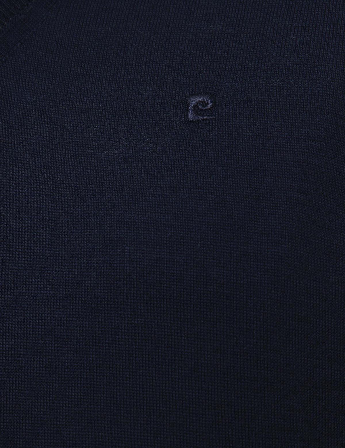 Lacivert Slim Fit Basic Kazak - 50206762024